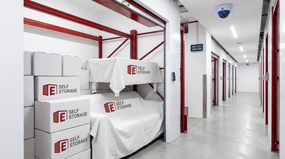 Technology used in Dubai storage facilities.
