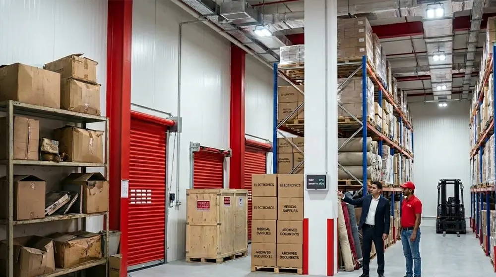 climate controlled warehouse storage