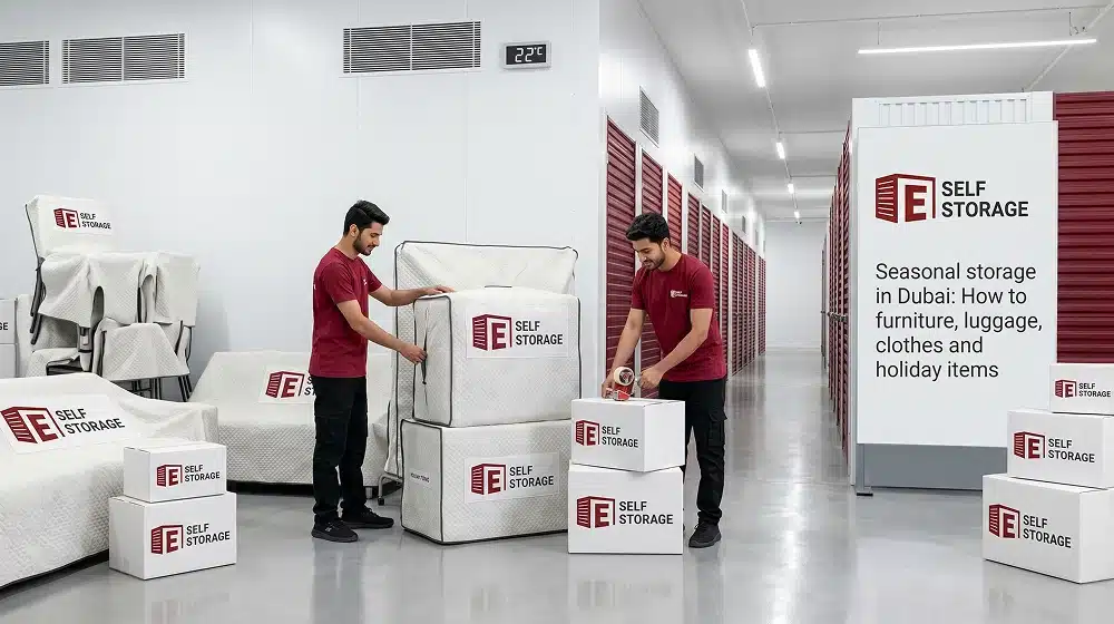 Seasonal storage in Dubai: How to protect furniture, luggage, clothes and holiday items