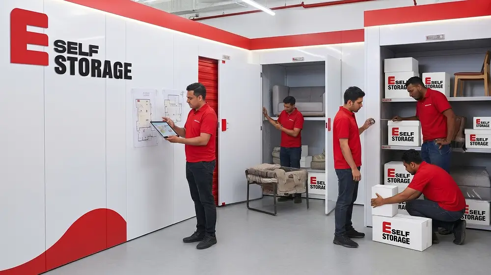 Storage Unit Size Guide in Dubai