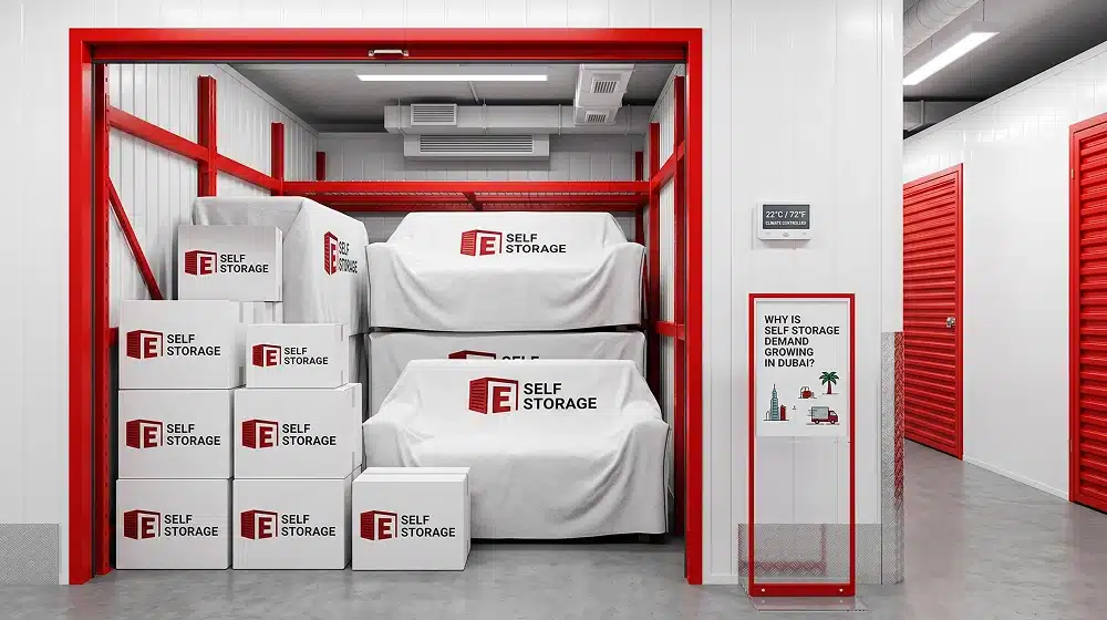 Growing demand for self storage in Dubai.