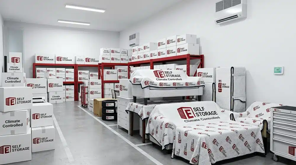 self storage in Dubai during a move