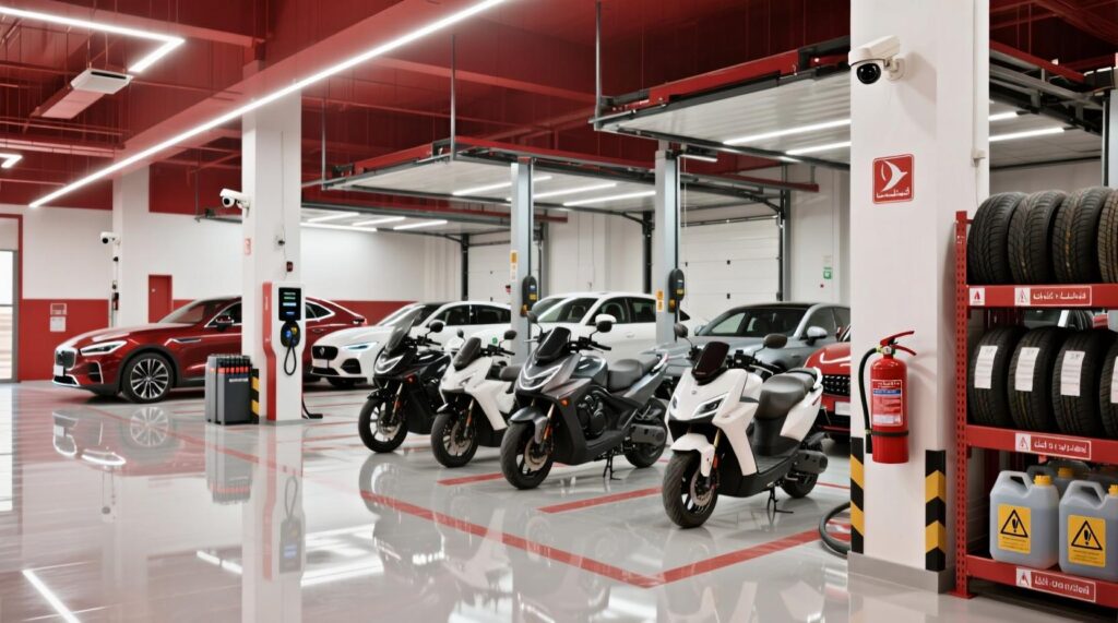 Motorcycle & Car