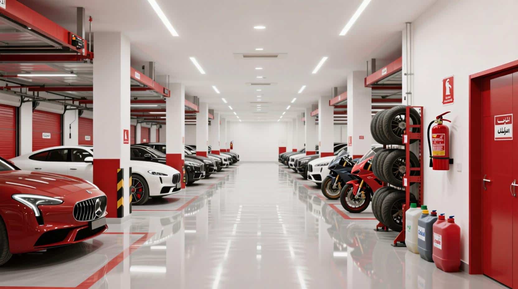 Motorcycle & Car