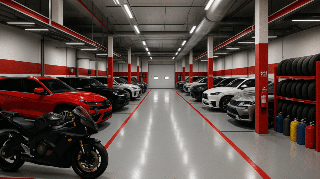 Motorcycle & Car