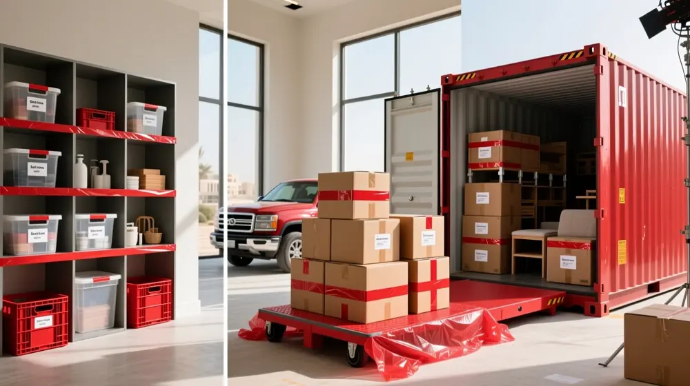 storage for villa renovation