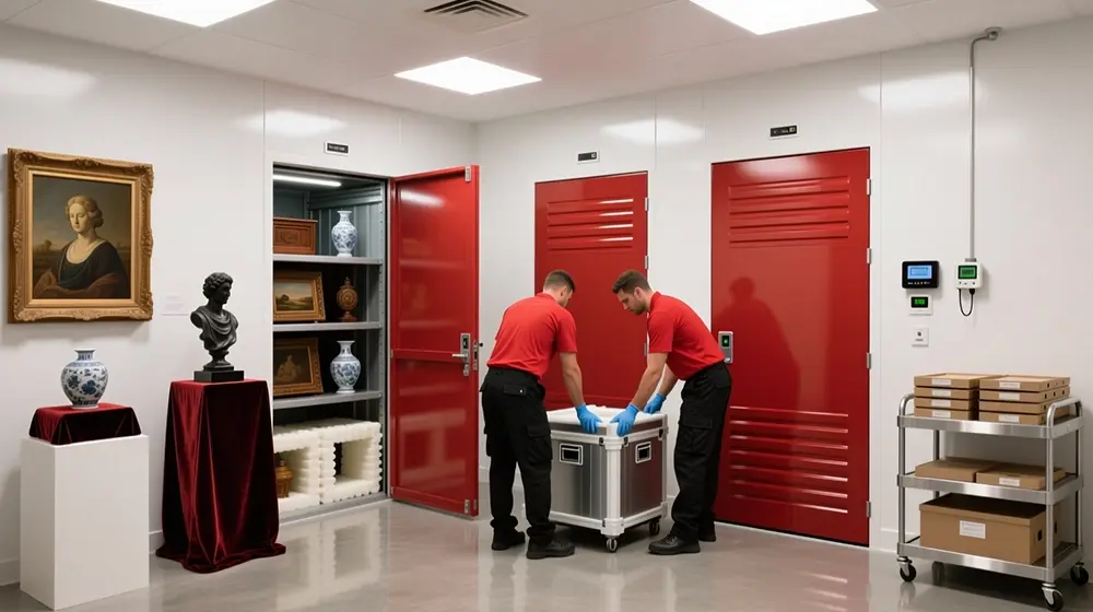 Art and antique storage