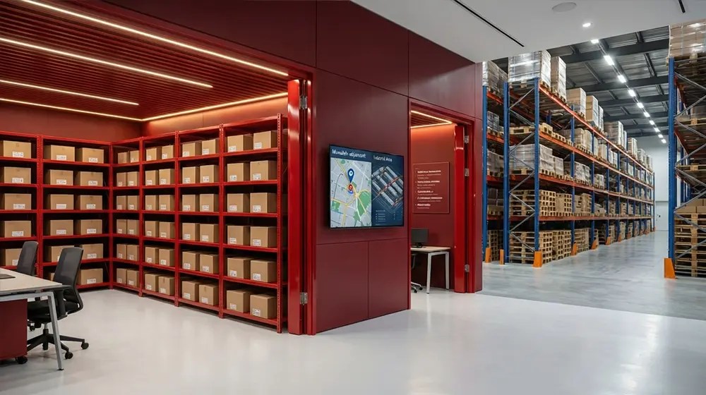 Muwaileh-adjacent  and industrial-area storage