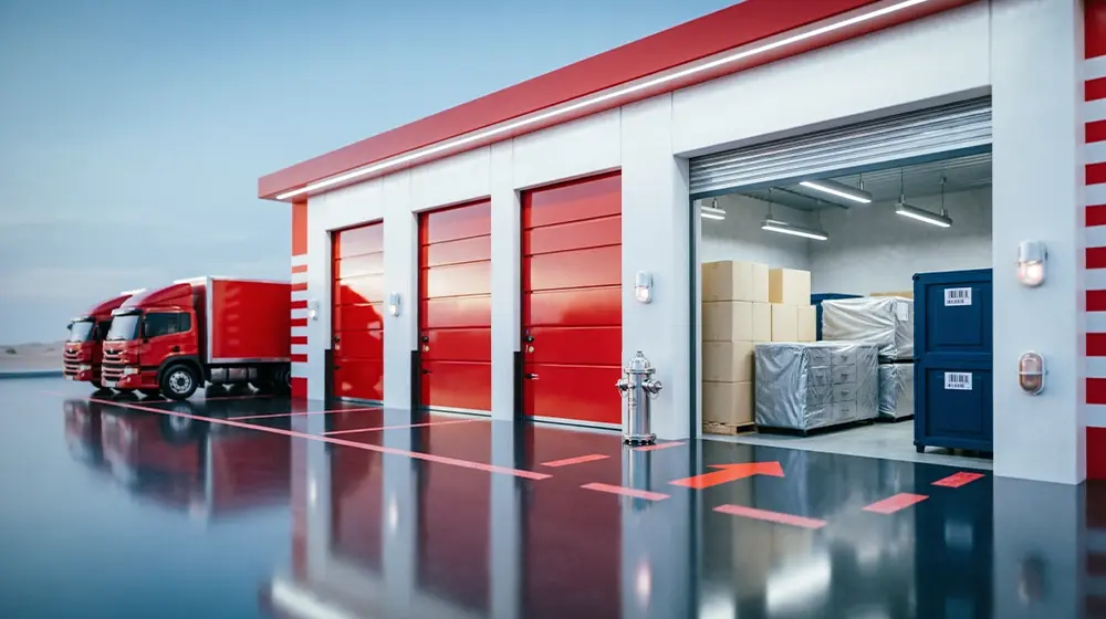 Self Storage Truck No-Entry Timing