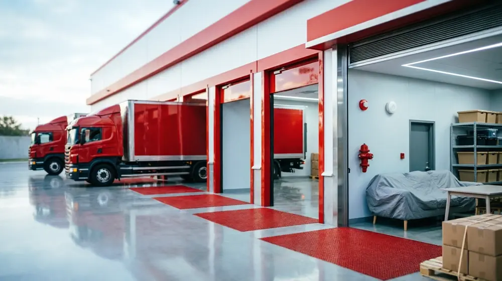 Self Storage Truck Transfer Method