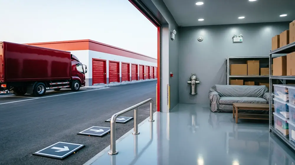 Self Storage Truck no Entry Timings