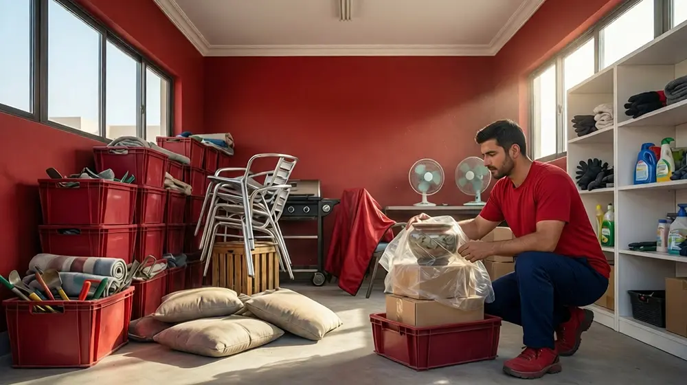 seasonal storage for Ajman