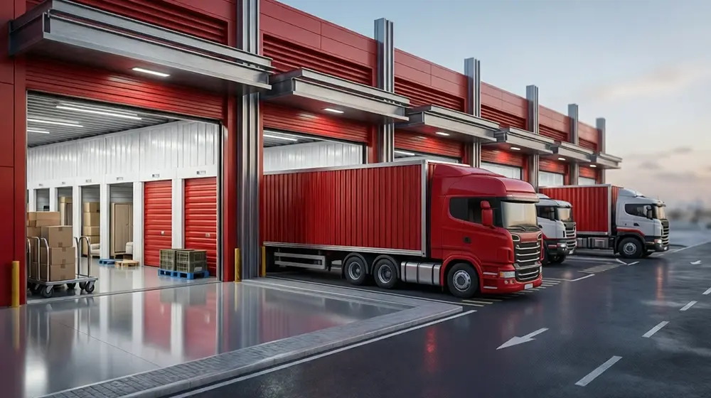 heavy vehicle movement in Al Ruwais